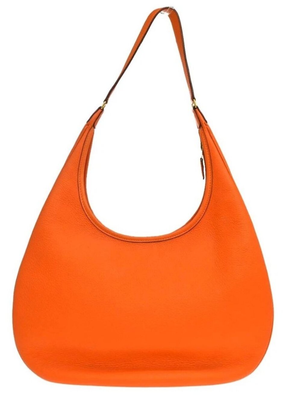 Hermes Orange Taurillon Clemence Gao Shoulder Bag